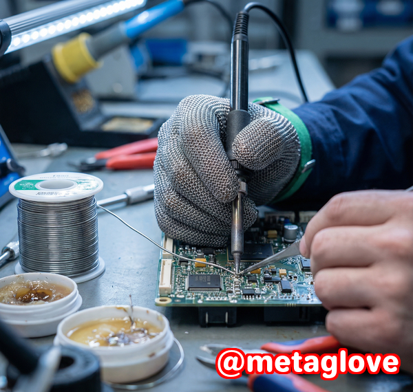 Maximize Safety with Stainless Steel Cut-Resistant Chainmail